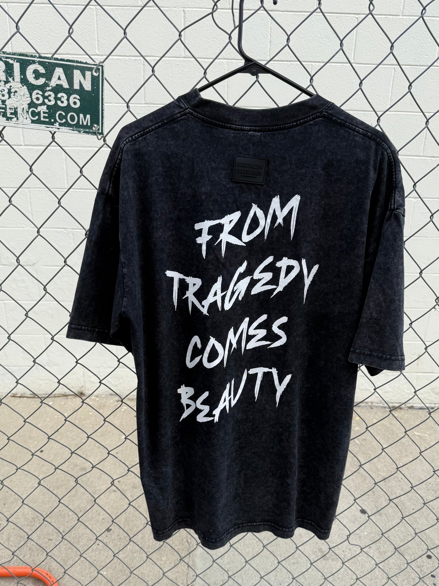 Black city acid wash