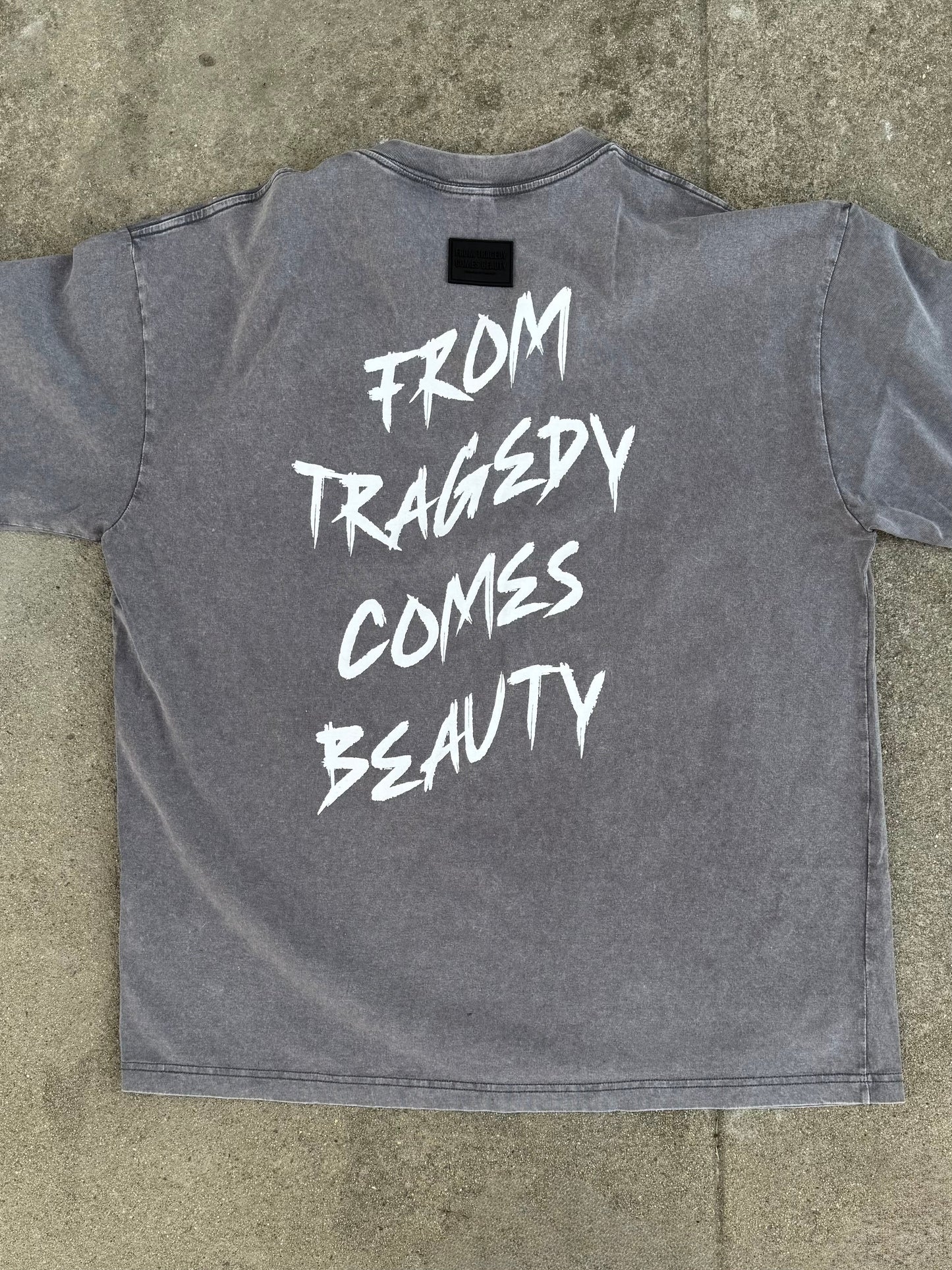 Gray bae acid wash