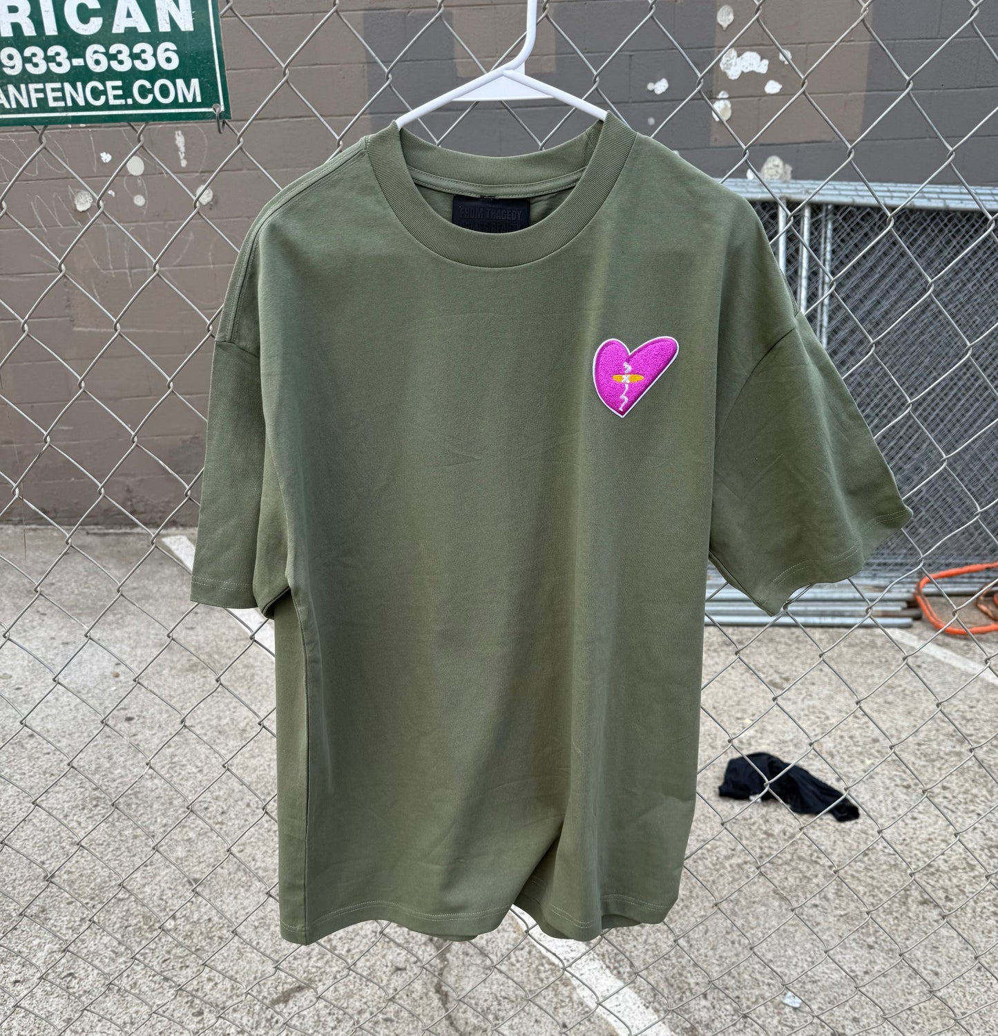 Solid green