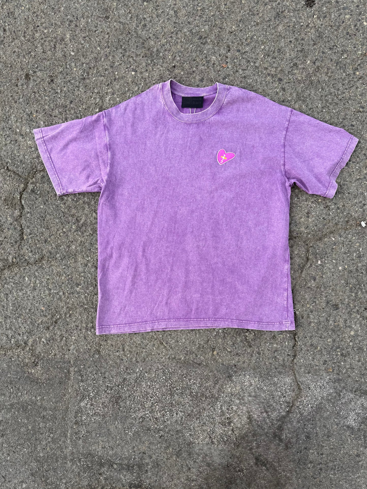 Purple rain acid wash