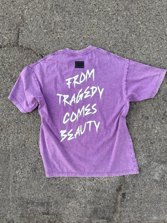 Purple rain acid wash